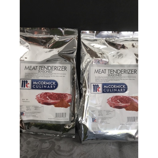 McCormick Meat Tenderizer Seasoned Foil pack 1kg Shopee Philippines