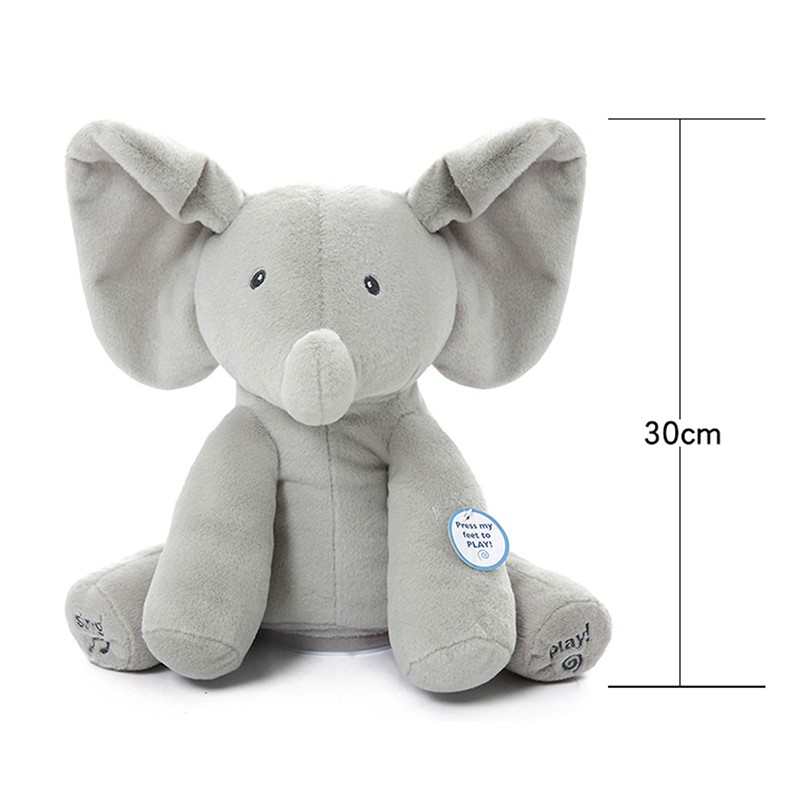 reversible elephant plush