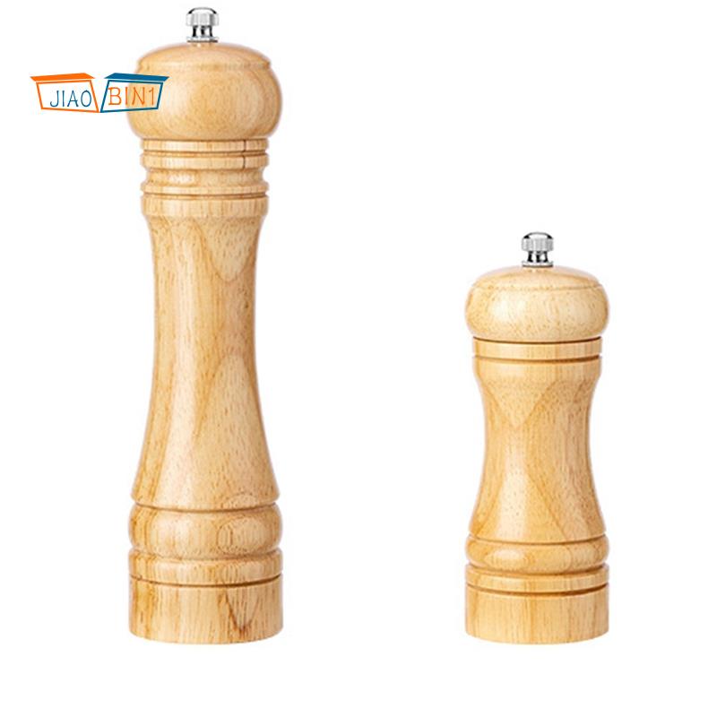 5 Inch and 8 Inch Wood Pepper Grinder Hand Movement Salt Grinder Mill Grinder Seasoning Grinding