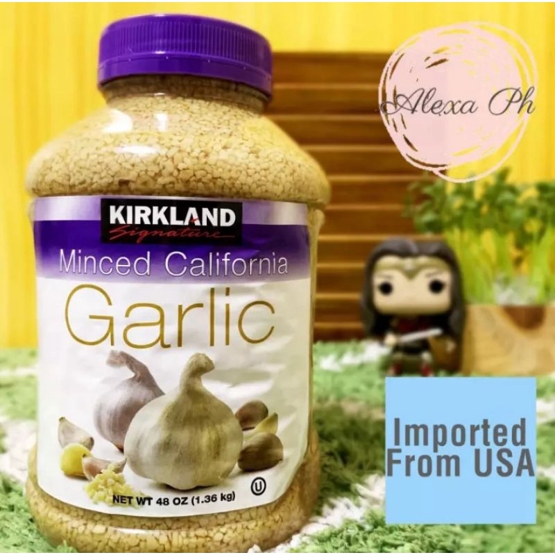 Kirkland Signature Minced California Garlic 1.36 kg Shopee Philippines
