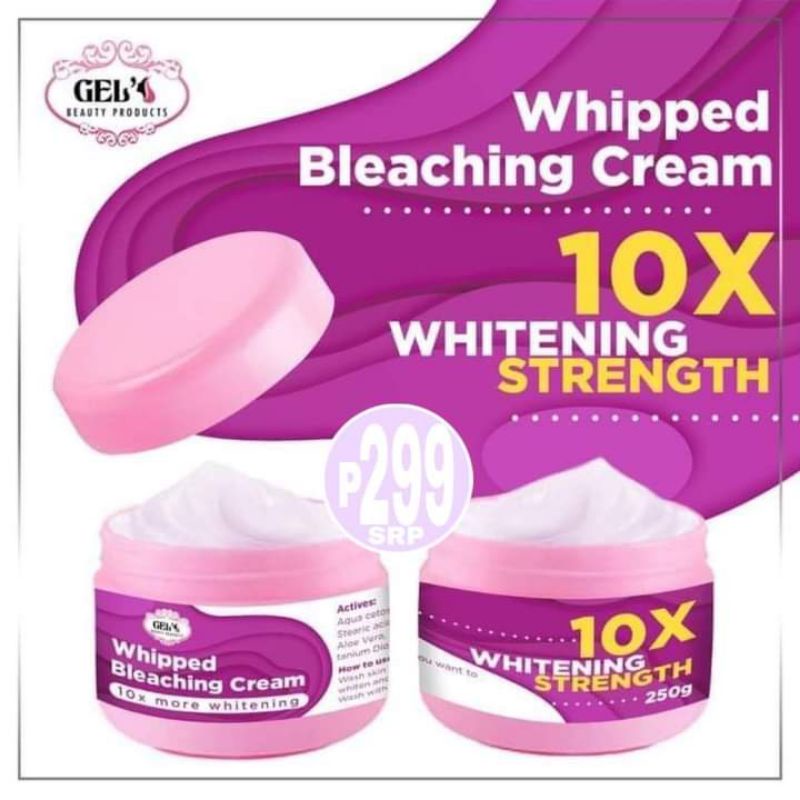 Gels Whipped Bleaching Cream Shopee Philippines