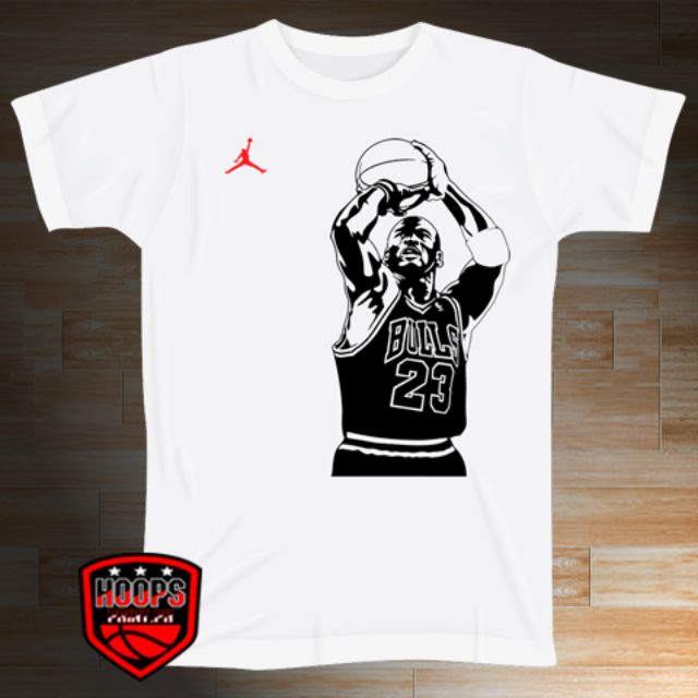 michael jordan the shot shirt