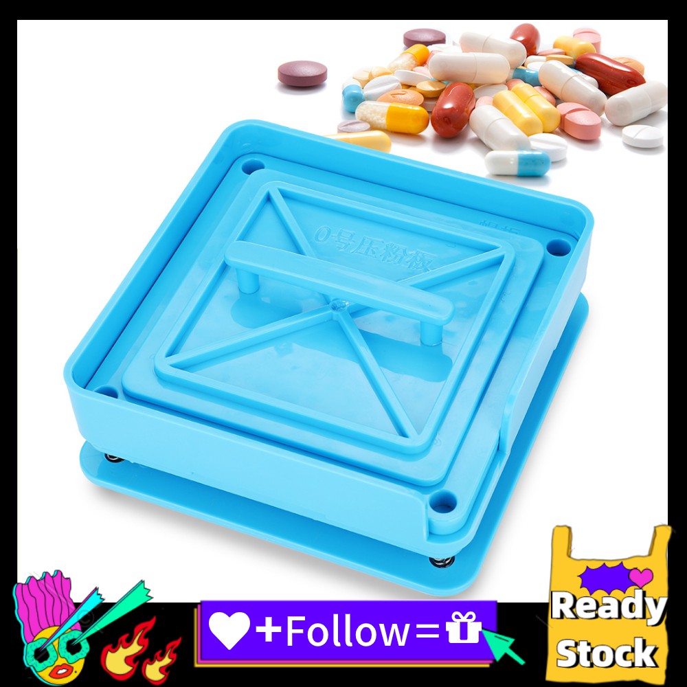 Icegg 100 Holes Empty Capsule Filler with Powder Spreader Plates