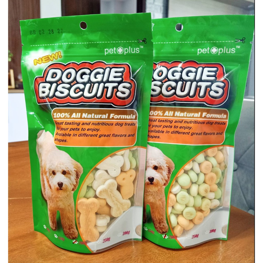 200g Doggie Biscuits 100% All Natural Formula Dog Treats (Available in ...