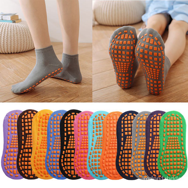 Qincycle Non-Slip Yoga Socks With Grips - Perfect For Pilates, Barre & Fitness Classes