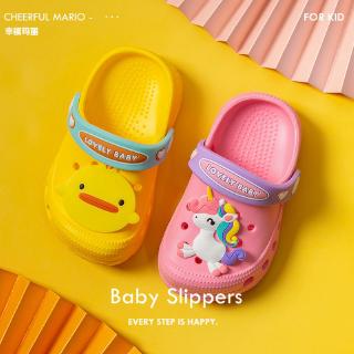 Boys and Girls Cartoon Non-slip Closed Toe Sandals #4