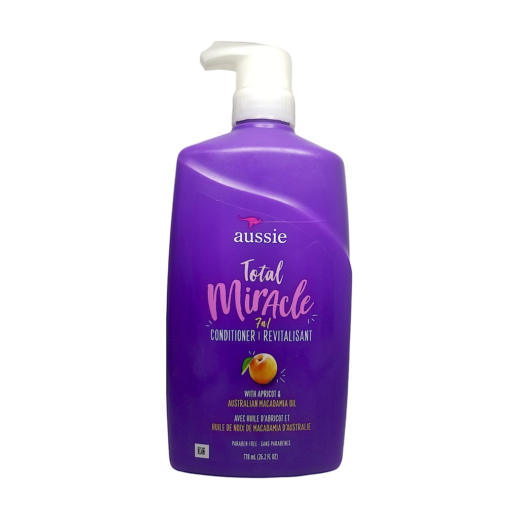 Aussie Total Miracle 7in1 Conditioner W/ Apricot & Australian Macadamia