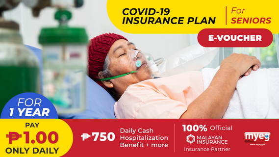 MYEG COVID-19 Hospitalization Insurance Plan for SENIORS for One (1) Year