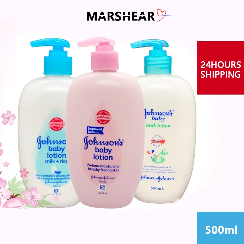 JOHNSON BABY LOTION MILK+RICE 500ML Shopee Philippines