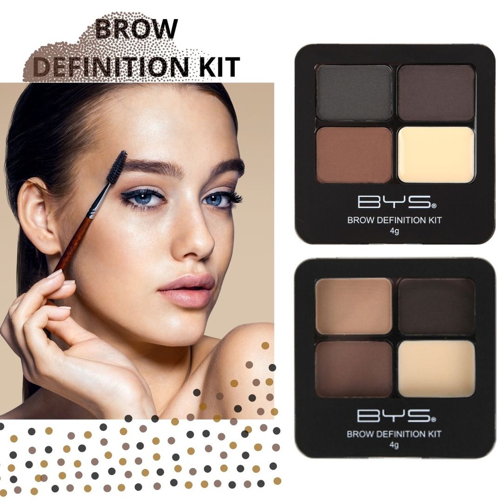 BYS EYEBROW Definition Kit Pow Brows and Wow Brows 4G Shopee Philippines