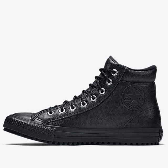 leather boot converse