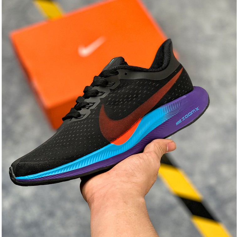 en cualquier momento Girar Automatización 100NEW 100% Original Nike Zoom Pegasus 35 Turbo Nike Lunar Black Sports  Running Shoes For Men | Shopee Philippines