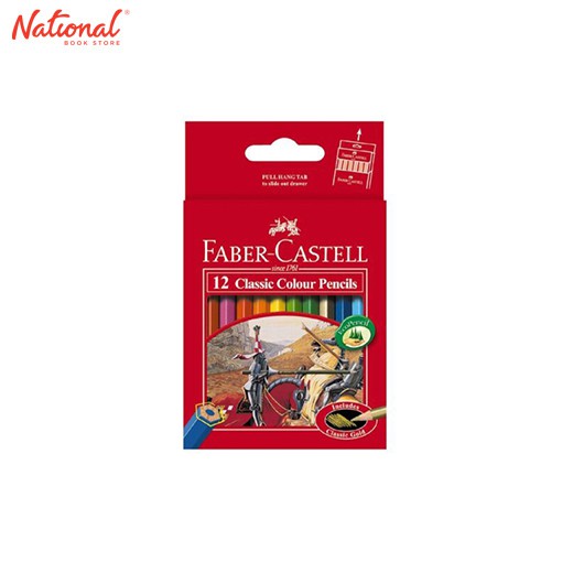FaberCastell Classic Colored Pencil 12115851 12 Colors Short Shopee