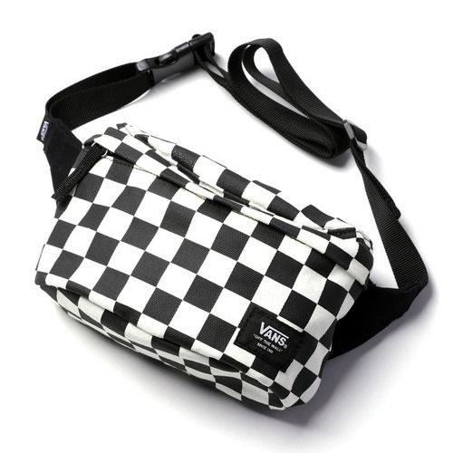 black and white cross body bag