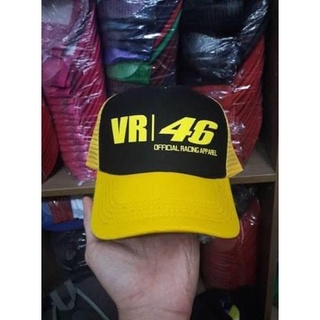 Hat TRUCKER DISTRO Network VR 46 ROSSI Plain CUSTOM INDONESIA Warranty #9