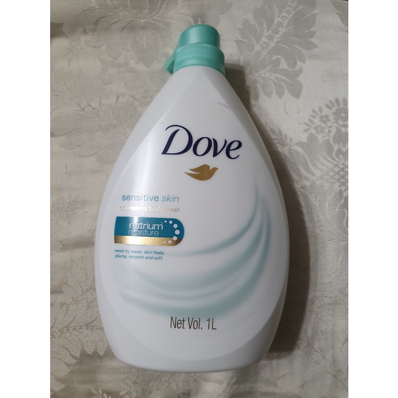 Dove Sensitive skin Body wash 1 Liter | Shopee Philippines
