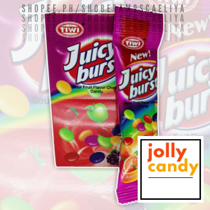Tiwi Juicy Burst Candy Shopee Philippines