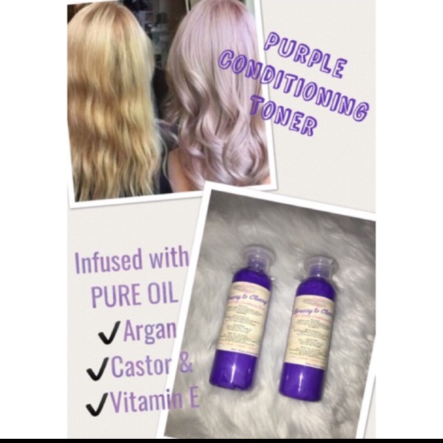 Light Formula Hair Purple Conditioner Toner Treatment