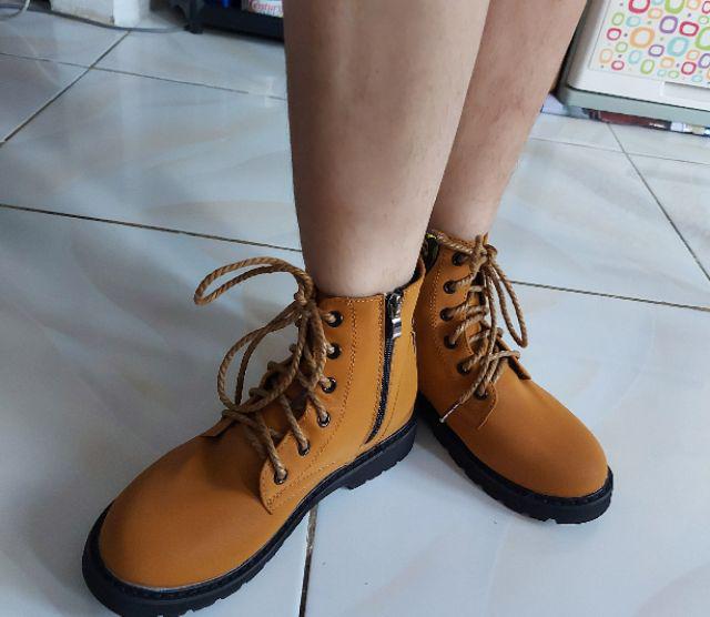 korean hand made boots