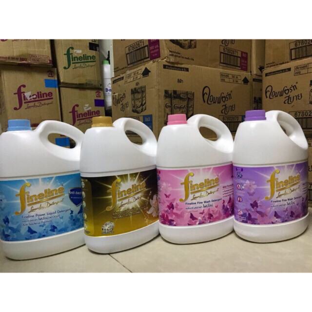 Fineline Thailand Concentrated Laundry Detergent 3000ml | Shopee ...