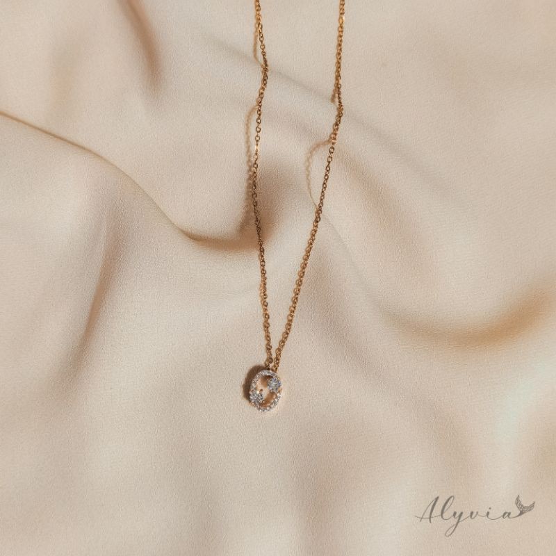 Cancer Zodiac Sign Necklace by Alyvia | Shopee Philippines