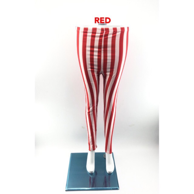 striped tight trousers