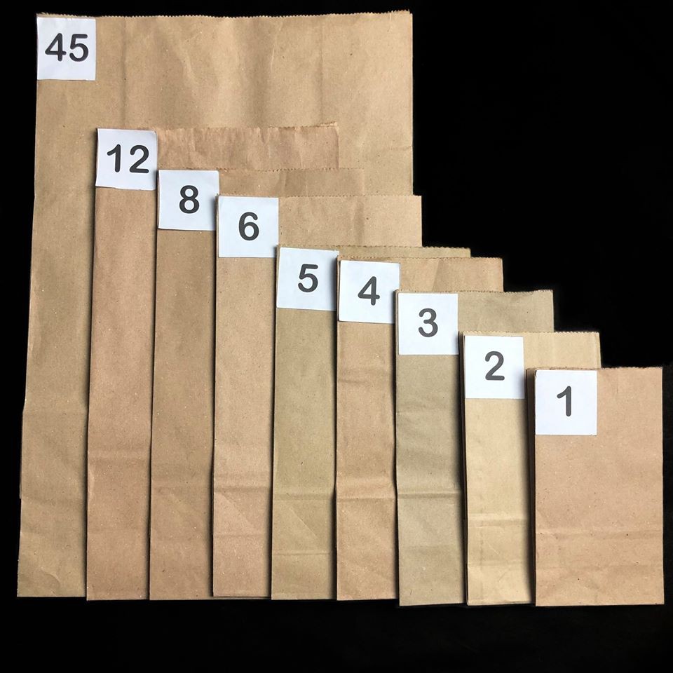 Brown Paper Bag Sizes