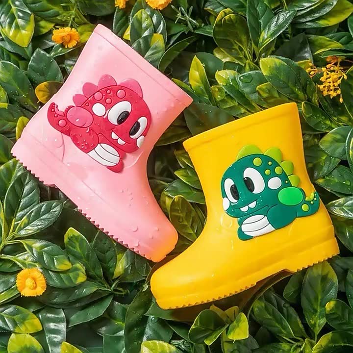 COD Children's Cartoon Rain Boots for Kids Weather Protection Shoes Rainy Shoes KIDS Rainboots
