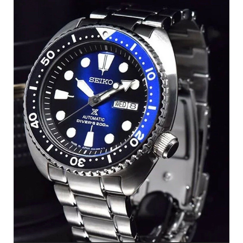 BNEW AUTHENTIC Seiko Prospex Turtle Watch SRPC25J1 Automatic Diver Deep Blue  Japan Made | Shopee Philippines