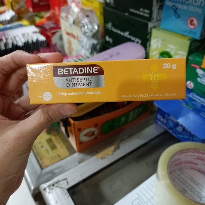 20g Betadine Antiseptic Ointment for First Aid Supplies Shopee