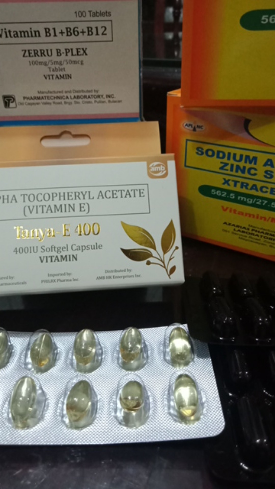 Tanya E 400iu Dl Alpha Tocopheryl Acetate Vitamin E 400iu Softgel Capsule Shopee Philippines