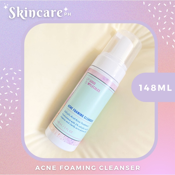 Good Molecules Acne Foaming Cleanser 148ml | Shopee Philippines