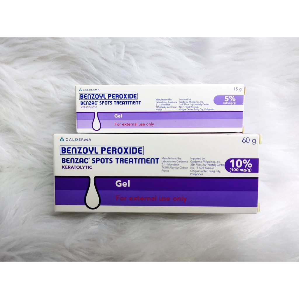 benzoyl peroxide benzac spot treatment