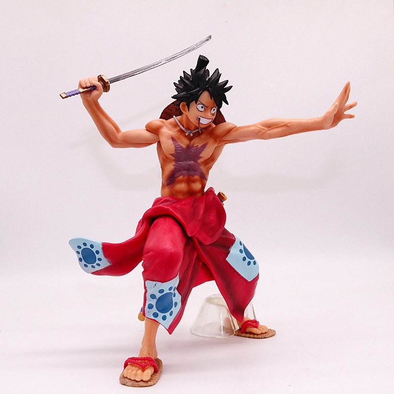 One piece Luffy action figure Land of Wano Luffy figure boxed ...