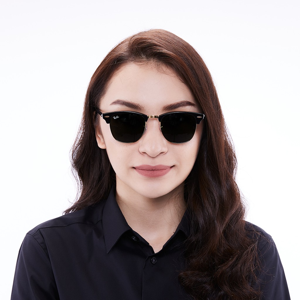 Ray Ban Clubmaster Rb3016 W0365 Sunglasses Shopee Philippines