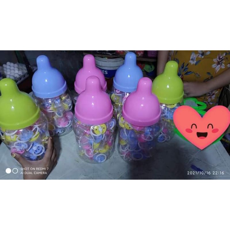 Pacifier Jar 50pcs Assorted Color Shopee Philippines