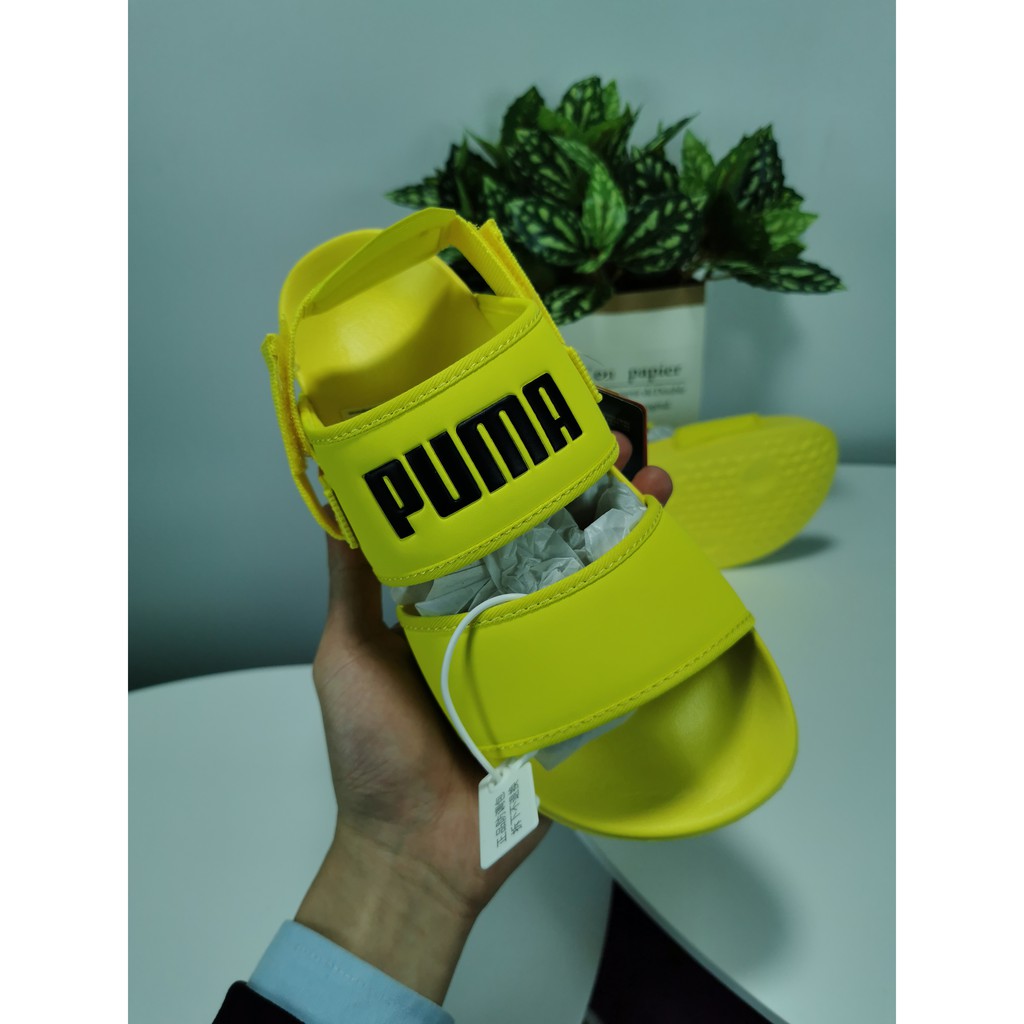 puma belt slippers