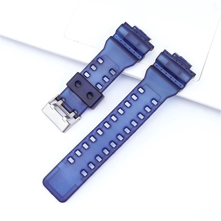 Resin bracelet for casio G-SHOCK GA-100 GA-110 GD-120 GLS-100 matte colored male buckle replacement band #8