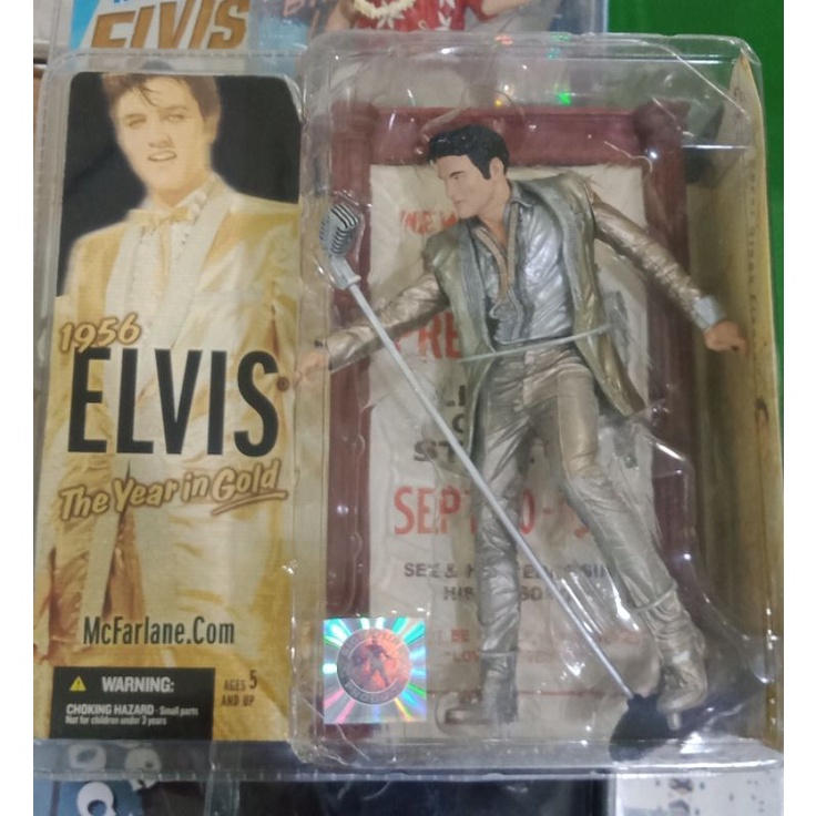 McFarlane Music Figure Elvis Presley 1956 Gold | Shopee Philippines