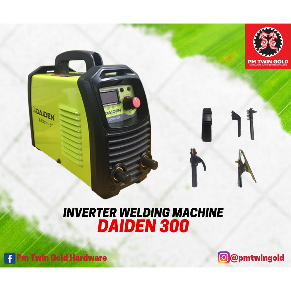 DAIDEN 300 INVERTER WELDING MACHINE DDIW300 Shopee Philippines