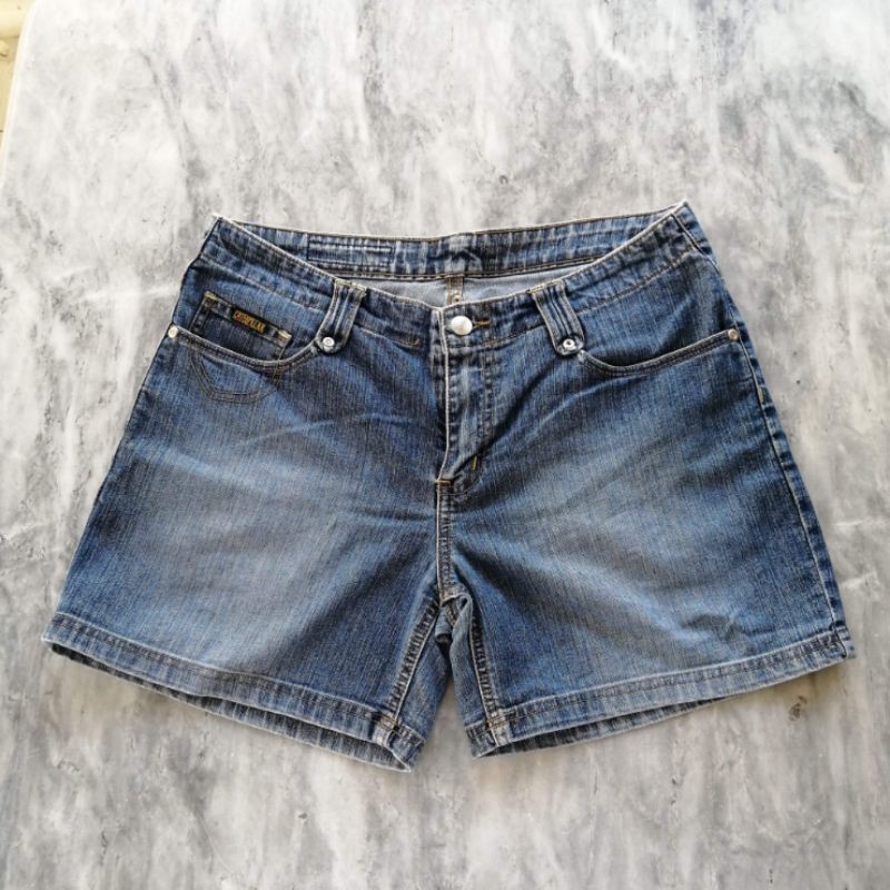 Caterpillar Denim Tokong Shorts Shopee Philippines