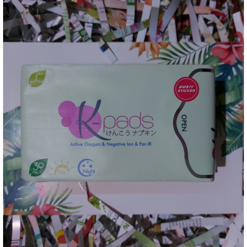KPads JC Premiere Panty Liners (30 pads/pack),(2023 Expiry Date), New