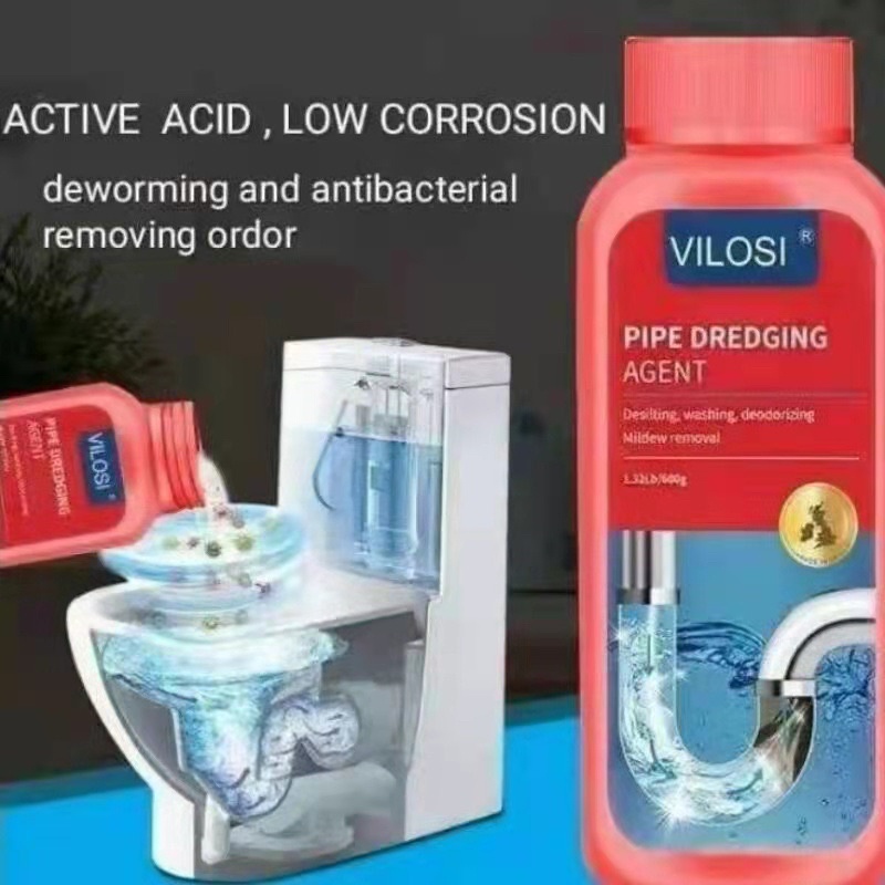 VILOSI Powerful drainage clog remover sink and drain cleaner for