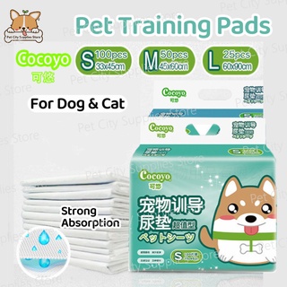 Pet City Dog Cat Training Pads Puppy Kitten Disposable Diaper Unisex Strong Absorbency 3 Sizes
