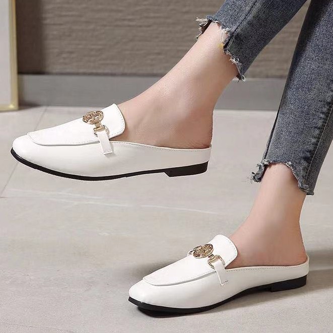 korean fashion shoes for women Flat Loafer shoes | Shopee Philippines