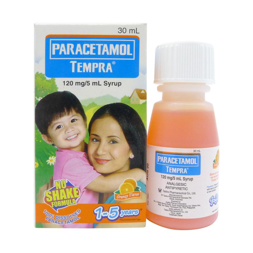 Tempra 1- 5 years old Orange Flavor 120mg / 5ml 30ml Syrup | Shopee ...