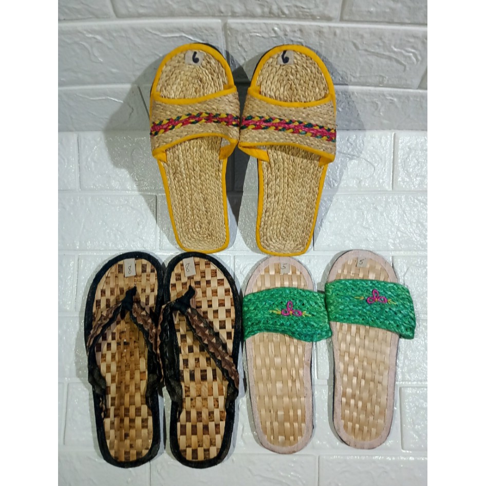 abaca slippers