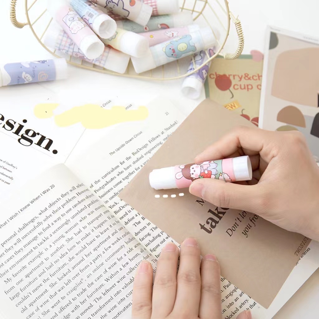 PVA bulk solid glue office supplies small 9g solid glue student