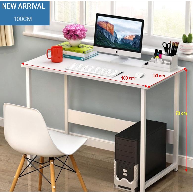 Primetime Large Scandinavian Computer Table 100 X 45 Cms Shopee