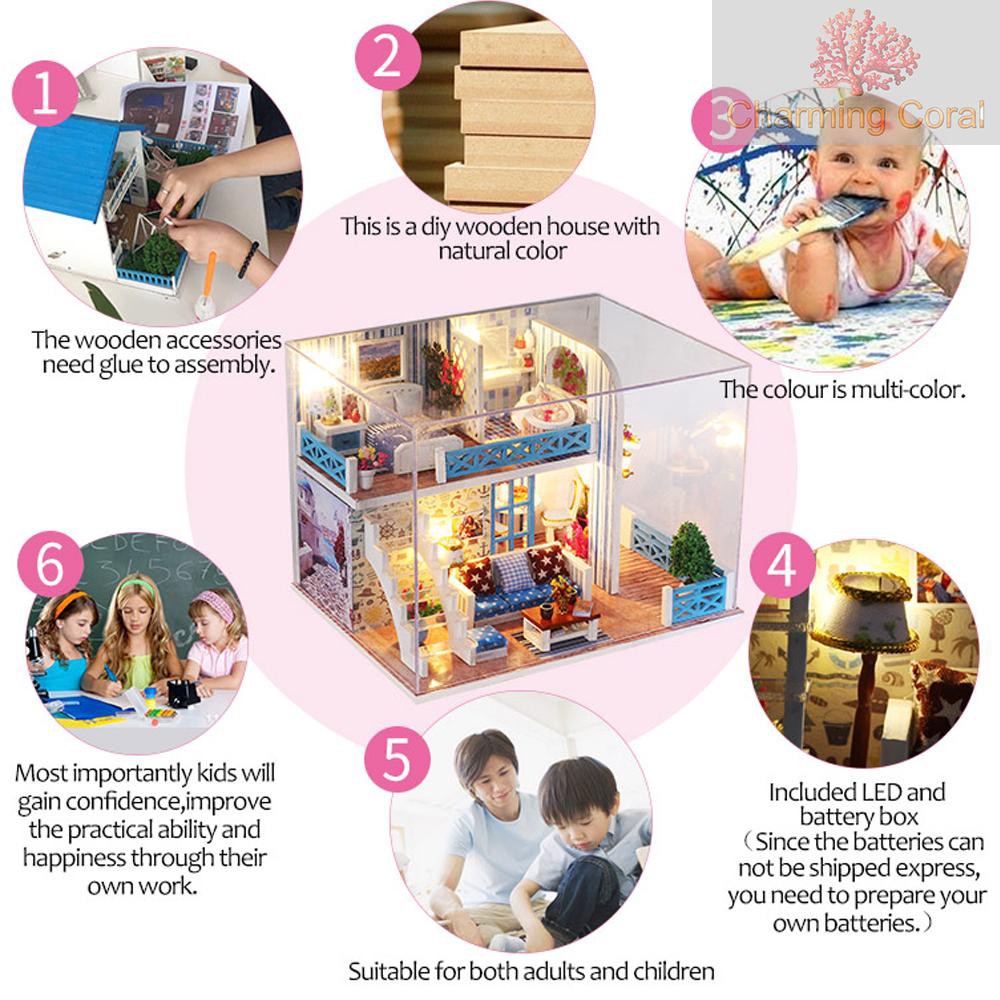 build your own dollhouse furniture kits